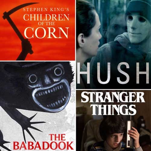 A collage of the movie/tv covers reviewed in this weeks edition of What's New on Netflix